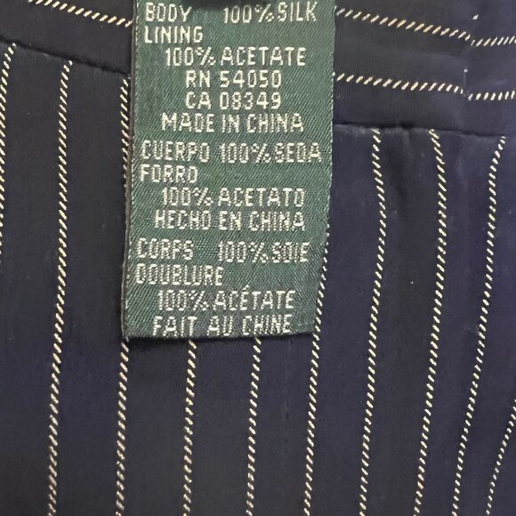 Ralph Lauren Striped Wife Leg pants, 8 P - Picture 8 of 9